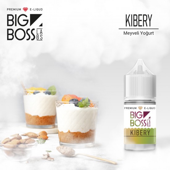 Big Boss Kibery 30 ML Likit  en uygun fiyatlar ile elektroniksigarafiyatlari.comde! Big Boss Kibery 30 ML Likit özellikleri, fiyatı, incelemesi, yorumları ve taksit seçenekleri için hemen tıklayın!