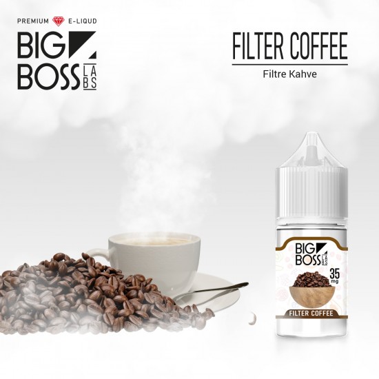 Big Boss Filter Coffe 30 ML Likit  en uygun fiyatlar ile elektroniksigarafiyatlari.comde! Big Boss Filter Coffe 30 ML Likit özellikleri, fiyatı, incelemesi, yorumları ve taksit seçenekleri için hemen tıklayın!