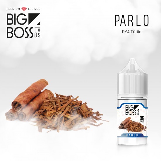 Big Boss Parlo 30 ML Likit  en uygun fiyatlar ile elektroniksigarafiyatlari.comde! Big Boss Parlo 30 ML Likit özellikleri, fiyatı, incelemesi, yorumları ve taksit seçenekleri için hemen tıklayın!