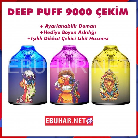 Deepbar 9000 Energy Drink  en uygun fiyatlar ile elektroniksigarafiyatlari.comde! Deepbar 9000 Energy Drink özellikleri, fiyatı, incelemesi, yorumları ve taksit seçenekleri için hemen tıklayın!