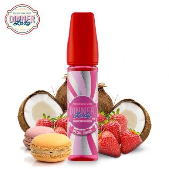 DINNER LADY LİKİT STRAWBERRY MACAROON 60ML  en uygun fiyatlar ile elektroniksigarafiyatlari.comde! DINNER LADY LİKİT STRAWBERRY MACAROON 60ML özellikleri, fiyatı, incelemesi, yorumları ve taksit seçenekleri için hemen tıklayın!