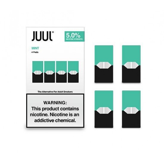 JUUL Pods Kartuş Mint  en uygun fiyatlar ile elektroniksigarafiyatlari.comde! JUUL Pods Kartuş Mint özellikleri, fiyatı, incelemesi, yorumları ve taksit seçenekleri için hemen tıklayın!