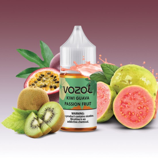 Vozol Bar Kiwi Guava Passion Fruit 30 ML Likit  en uygun fiyatlar ile elektroniksigarafiyatlari.comde! Vozol Bar Kiwi Guava Passion Fruit 30 ML Likit özellikleri, fiyatı, incelemesi, yorumları ve taksit seçenekleri için hemen tıklayın!