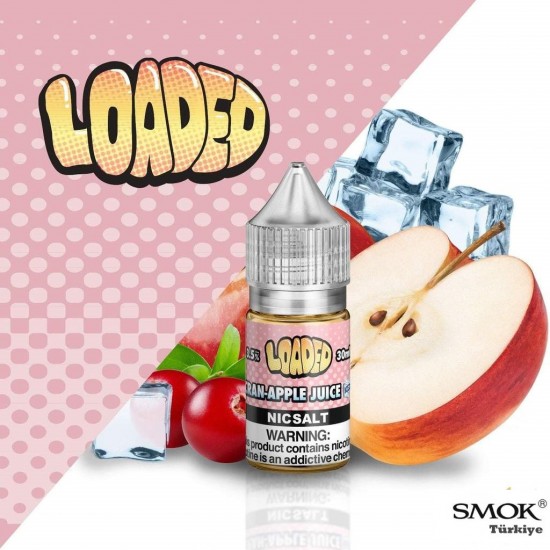 Loaded Cran Apple İced 30 ML Salt Likit  en uygun fiyatlar ile elektroniksigarafiyatlari.comde! Loaded Cran Apple İced 30 ML Salt Likit özellikleri, fiyatı, incelemesi, yorumları ve taksit seçenekleri için hemen tıklayın!