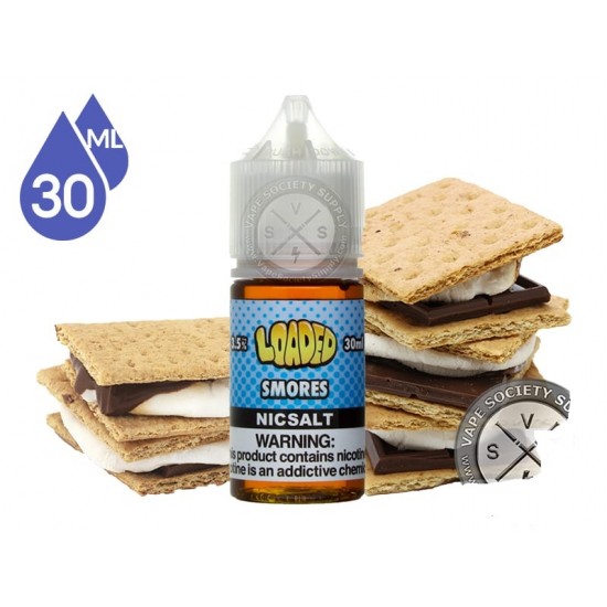 Loaded Smores 30ML Salt Likit  en uygun fiyatlar ile elektroniksigarafiyatlari.comde! Loaded Smores 30ML Salt Likit özellikleri, fiyatı, incelemesi, yorumları ve taksit seçenekleri için hemen tıklayın!