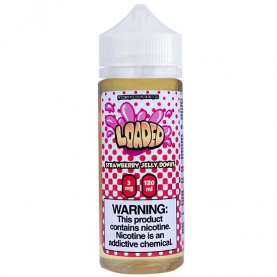 Loaded Strawberry Jelly Donut 120ML Likit  en uygun fiyatlar ile elektroniksigarafiyatlari.comde! Loaded Strawberry Jelly Donut 120ML Likit özellikleri, fiyatı, incelemesi, yorumları ve taksit seçenekleri için hemen tıklayın!