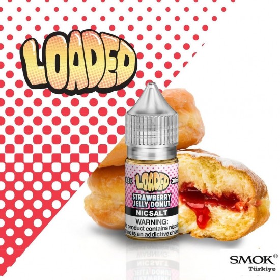 Loaded Strawberry Jelly Donut 30ML Salt Likit  en uygun fiyatlar ile elektroniksigarafiyatlari.comde! Loaded Strawberry Jelly Donut 30ML Salt Likit özellikleri, fiyatı, incelemesi, yorumları ve taksit seçenekleri için hemen tıklayın!