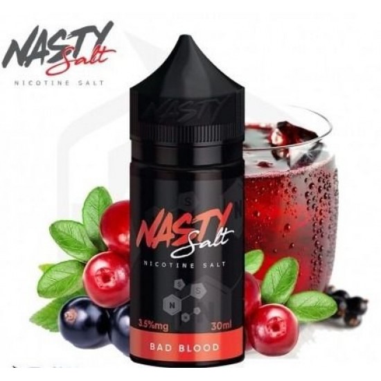 Nasty Juice Bad Blood 30ML Premium Salt Likit  en uygun fiyatlar ile elektroniksigarafiyatlari.comde! Nasty Juice Bad Blood 30ML Premium Salt Likit özellikleri, fiyatı, incelemesi, yorumları ve taksit seçenekleri için hemen tıklayın!