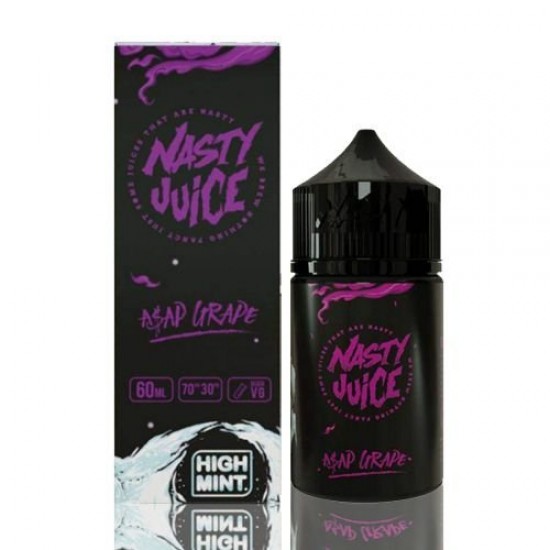 Nasty Juice High Mint Asap Grape 60ML Premium Likit  en uygun fiyatlar ile elektroniksigarafiyatlari.comde! Nasty Juice High Mint Asap Grape 60ML Premium Likit özellikleri, fiyatı, incelemesi, yorumları ve taksit seçenekleri için hemen tıklayın!