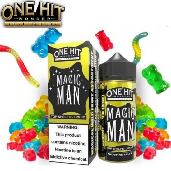 One Hit Wonder Likit Magic Man 100ML Premium Likit  en uygun fiyatlar ile elektroniksigarafiyatlari.comde! One Hit Wonder Likit Magic Man 100ML Premium Likit özellikleri, fiyatı, incelemesi, yorumları ve taksit seçenekleri için hemen tıklayın!