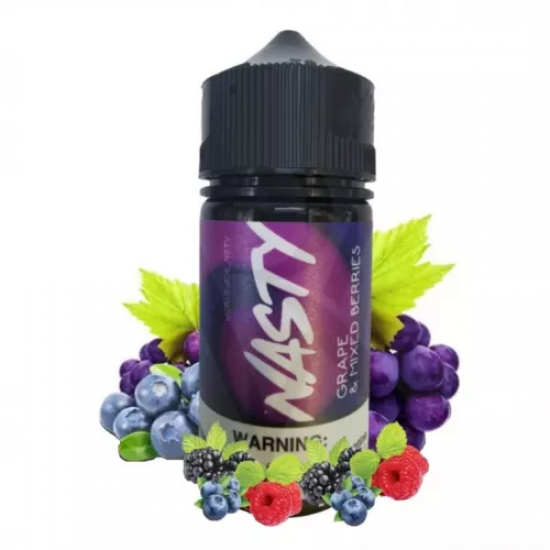 Nasty Juice Grape Mixed Berries 60 ML Premium DL Likit  en uygun fiyatlar ile elektroniksigarafiyatlari.comde! Nasty Juice Grape Mixed Berries 60 ML Premium DL Likit özellikleri, fiyatı, incelemesi, yorumları ve taksit seçenekleri için hemen tıklayın!