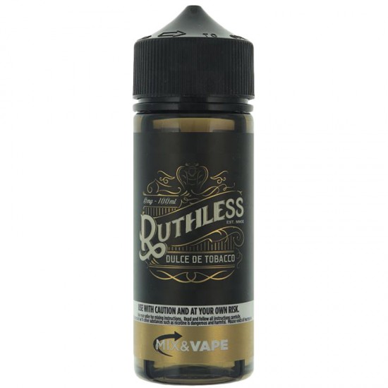 Ruthless Dulce De Tobacco 120ML Likit  en uygun fiyatlar ile elektroniksigarafiyatlari.comde! Ruthless Dulce De Tobacco 120ML Likit özellikleri, fiyatı, incelemesi, yorumları ve taksit seçenekleri için hemen tıklayın!