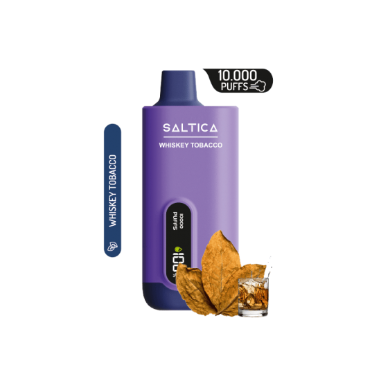 Saltica Whiskey Tobacco 10000 Çekim Ekranlı Dijital Kullan At Puff  en uygun fiyatlar ile elektroniksigarafiyatlari.comde! Saltica Whiskey Tobacco 10000 Çekim Ekranlı Dijital Kullan At Puff özellikleri, fiyatı, incelemesi, yorumları ve taksit seçenekleri 