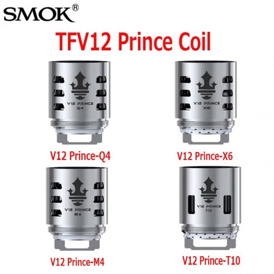 SMOK Prince TFV12 Coil  en uygun fiyatlar ile elektroniksigarafiyatlari.comde! SMOK Prince TFV12 Coil özellikleri, fiyatı, incelemesi, yorumları ve taksit seçenekleri için hemen tıklayın!