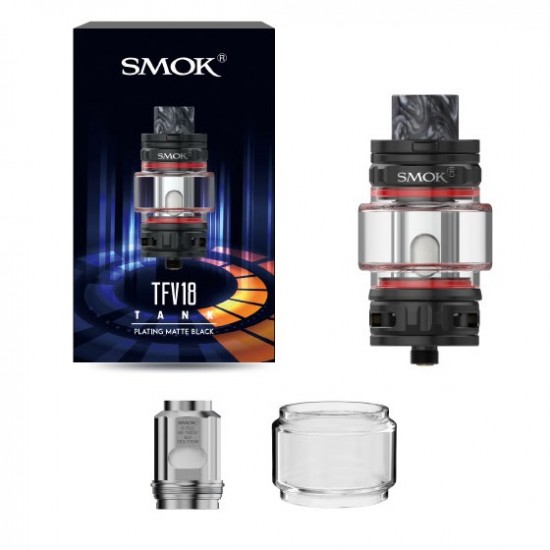 Smok TFV18 Sub Ohm Atomizer Tank  en uygun fiyatlar ile elektroniksigarafiyatlari.comde! Smok TFV18 Sub Ohm Atomizer Tank özellikleri, fiyatı, incelemesi, yorumları ve taksit seçenekleri için hemen tıklayın!