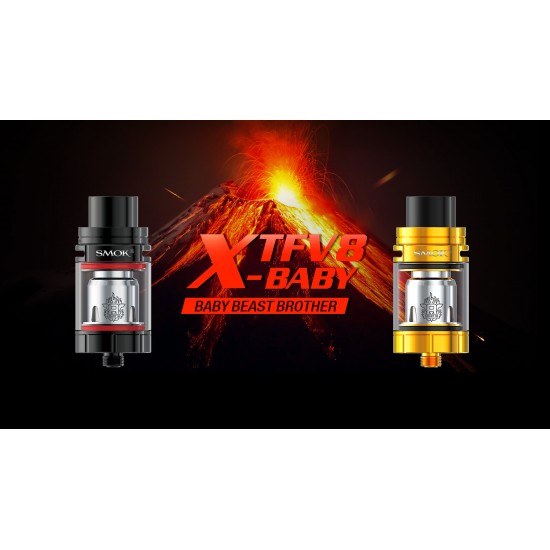 SMOK TFV8 X-Baby Atomizer  en uygun fiyatlar ile elektroniksigarafiyatlari.comde! SMOK TFV8 X-Baby Atomizer özellikleri, fiyatı, incelemesi, yorumları ve taksit seçenekleri için hemen tıklayın!