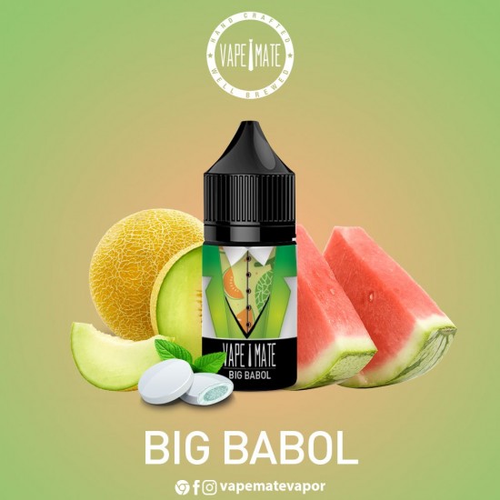 Vape Mate Big Babol 30 ML Salt Likit  en uygun fiyatlar ile elektroniksigarafiyatlari.comde! Vape Mate Big Babol 30 ML Salt Likit özellikleri, fiyatı, incelemesi, yorumları ve taksit seçenekleri için hemen tıklayın!