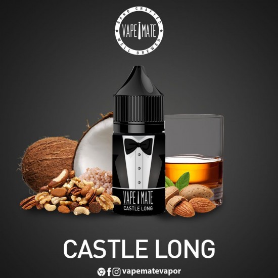 Vape Mate Castle Long 30 ML Likit  en uygun fiyatlar ile elektroniksigarafiyatlari.comde! Vape Mate Castle Long 30 ML Likit özellikleri, fiyatı, incelemesi, yorumları ve taksit seçenekleri için hemen tıklayın!