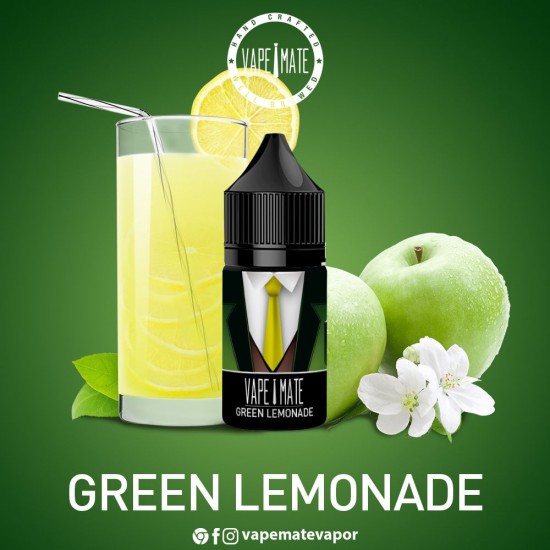 Vape Mate Green Lemonade 30 ML Salt Likit  en uygun fiyatlar ile elektroniksigarafiyatlari.comde! Vape Mate Green Lemonade 30 ML Salt Likit özellikleri, fiyatı, incelemesi, yorumları ve taksit seçenekleri için hemen tıklayın!