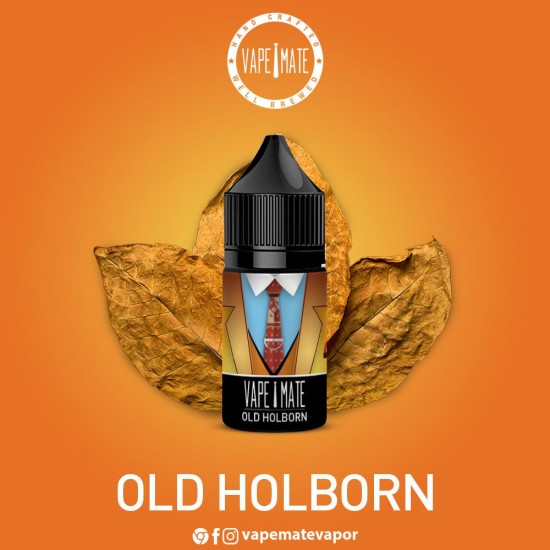 Vape Mate Old Holborn 30 ML Likit  en uygun fiyatlar ile elektroniksigarafiyatlari.comde! Vape Mate Old Holborn 30 ML Likit özellikleri, fiyatı, incelemesi, yorumları ve taksit seçenekleri için hemen tıklayın!