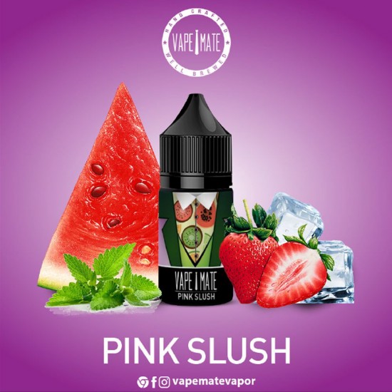 Vape Mate Pink Slush 30 ML Salt Likit  en uygun fiyatlar ile elektroniksigarafiyatlari.comde! Vape Mate Pink Slush 30 ML Salt Likit özellikleri, fiyatı, incelemesi, yorumları ve taksit seçenekleri için hemen tıklayın!