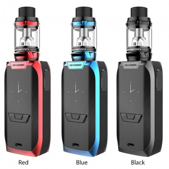 Vaporesso Revenger 220W TC Starter Kit  en uygun fiyatlar ile elektroniksigarafiyatlari.comde! Vaporesso Revenger 220W TC Starter Kit özellikleri, fiyatı, incelemesi, yorumları ve taksit seçenekleri için hemen tıklayın!