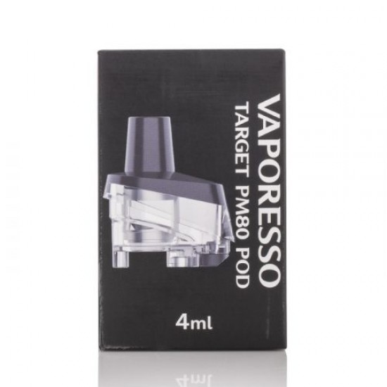 Vaporesso Target PM80 Pod 4ML BOŞ Yedek Kartuş (2 Adet)  en uygun fiyatlar ile elektroniksigarafiyatlari.comde! Vaporesso Target PM80 Pod 4ML BOŞ Yedek Kartuş (2 Adet) özellikleri, fiyatı, incelemesi, yorumları ve taksit seçenekleri için hemen tıklayın!